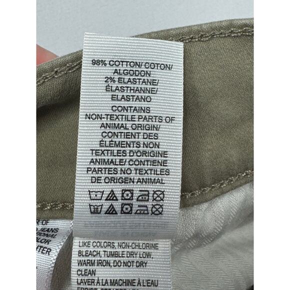 Lucky Brand Men's 410 Athletic Slim Fit Straight Leg Khaki Pants - Size 34x31.5 - Picture 6 of 6